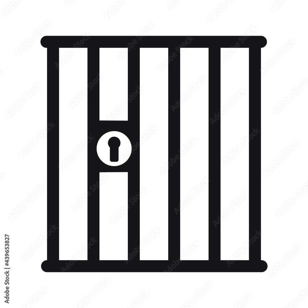 prison icons symbol vector elements for infographic web prison icons symbol vector elements for infographic web