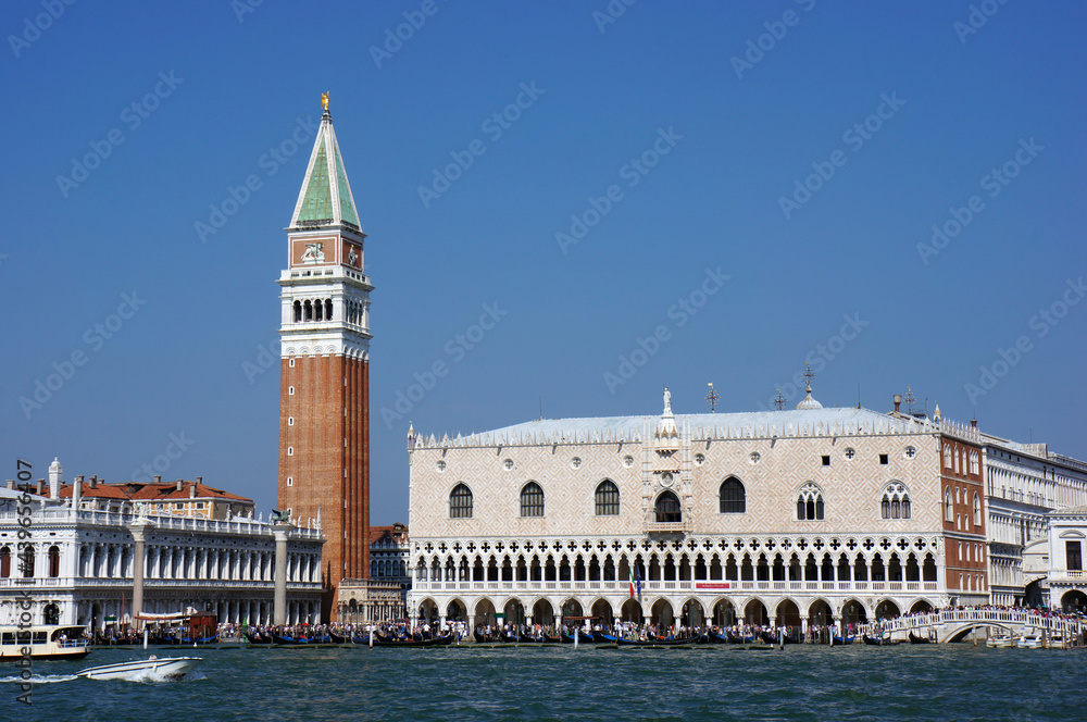 View of Piazza San Marco, Doge's Palace from the Grand Canal