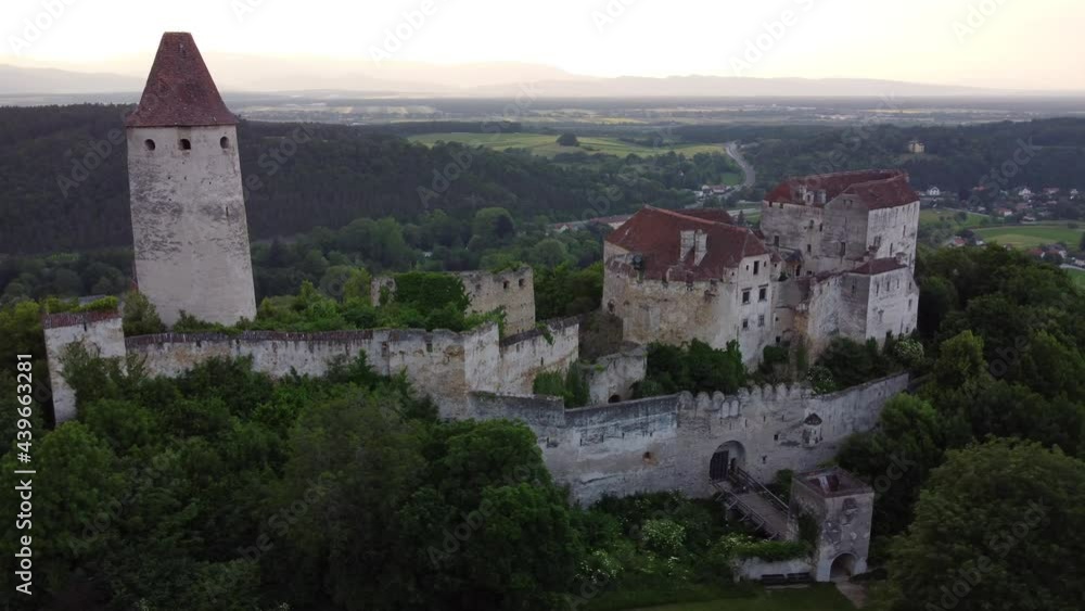 Tiny castle in my home town captured with drone Tiny castle in my home town captured with drone