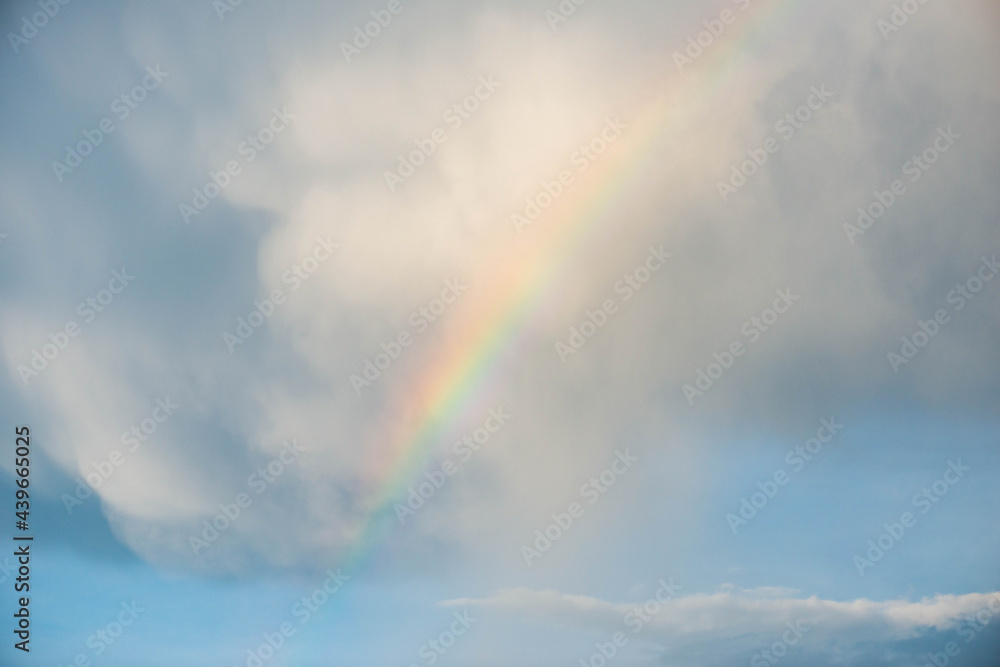 Rainbow in Clouds Rainbow in Clouds