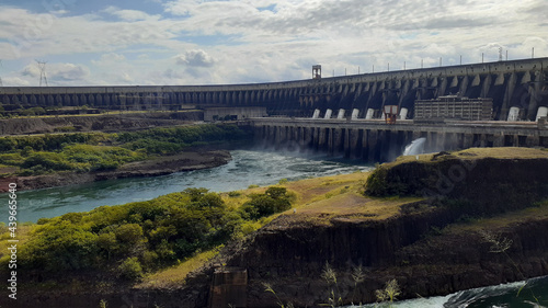 Itaipu Dam in Iguazu, Brazil