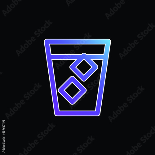 Big Spirit blue gradient vector icon
