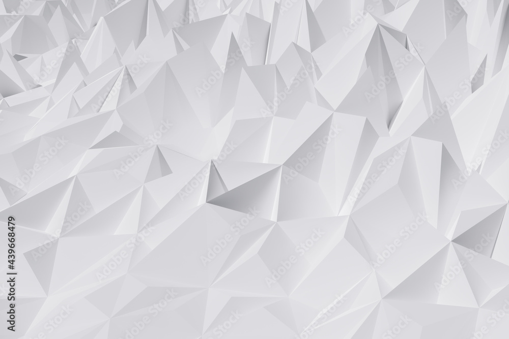 Low poly abstract textured polygonal background. Pattern can be used for background. 3D rendering