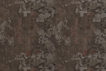 Ingelijste posters Verweerde muur Vintage rotswand met grunge uitstraling  © dada_design