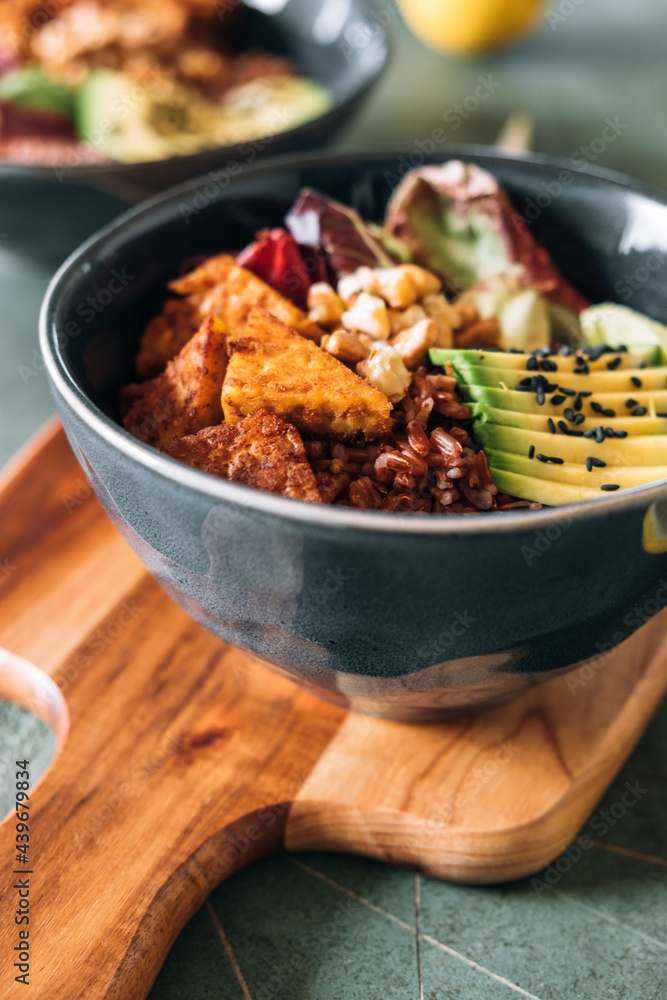 Healthy delicious vegan bowl Healthy delicious vegan bowl