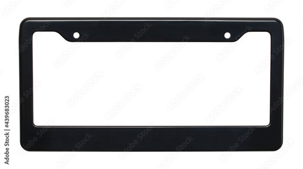 Black License Plate Frame Black License Plate Frame