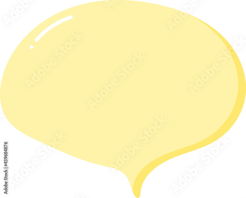 cloud for an inscription. Background for a phrase or utterance