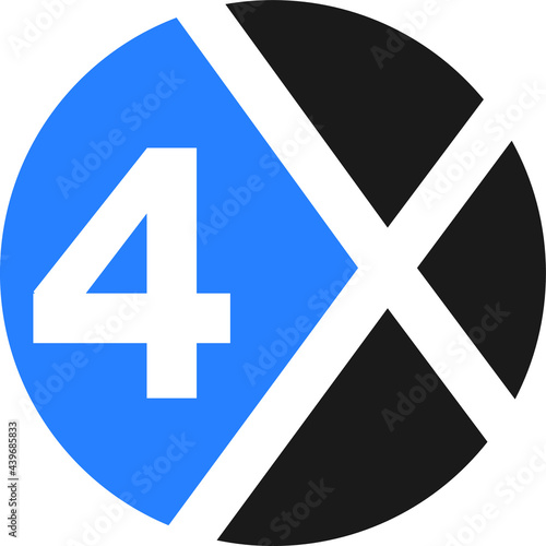 This is 4X unique logo