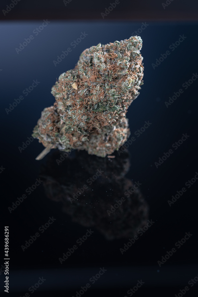 Cannabis Flower Macro - Strain: Wedding Cake