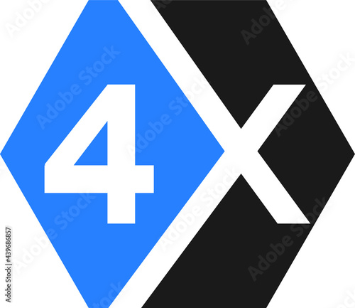 This is 4X unique logo
