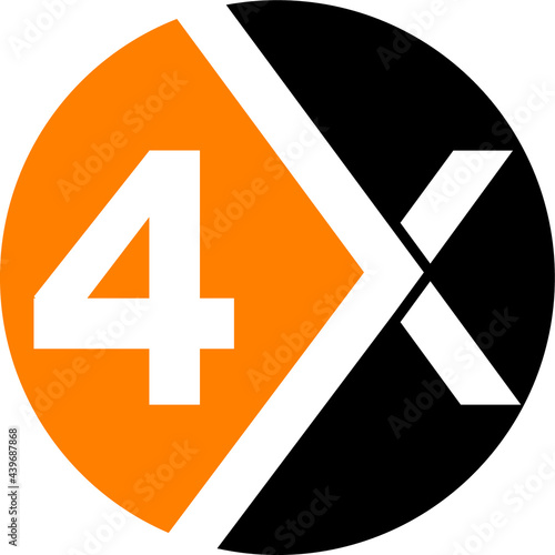 This is 4X unique logo