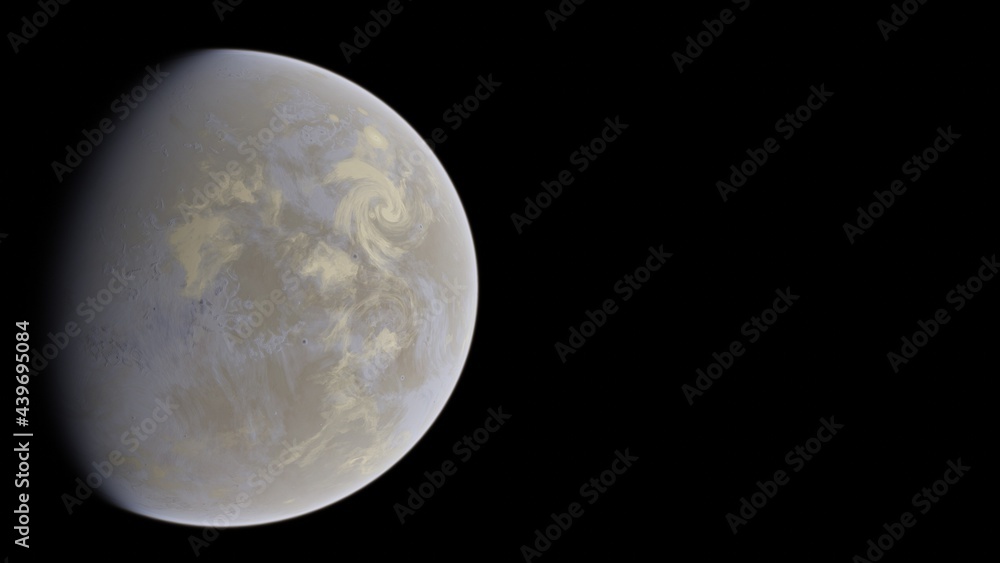planet suitable for colonization, earth-like planet in far space, planets background 3d render planet suitable for colonization, earth-like planet in far space, planets background 3d render