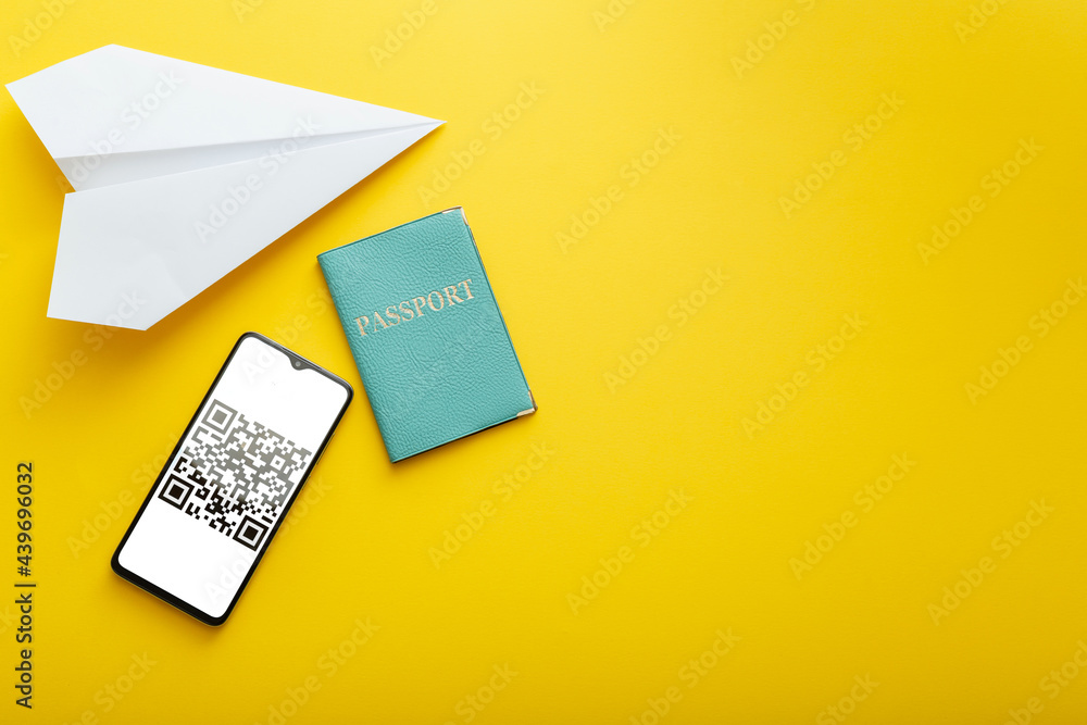 Qr code proof negative covid 19 PCR test for free travel summer