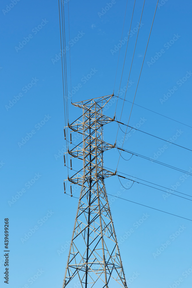 Electricity Pylon and Power Lines Electricity Pylon and Power Lines