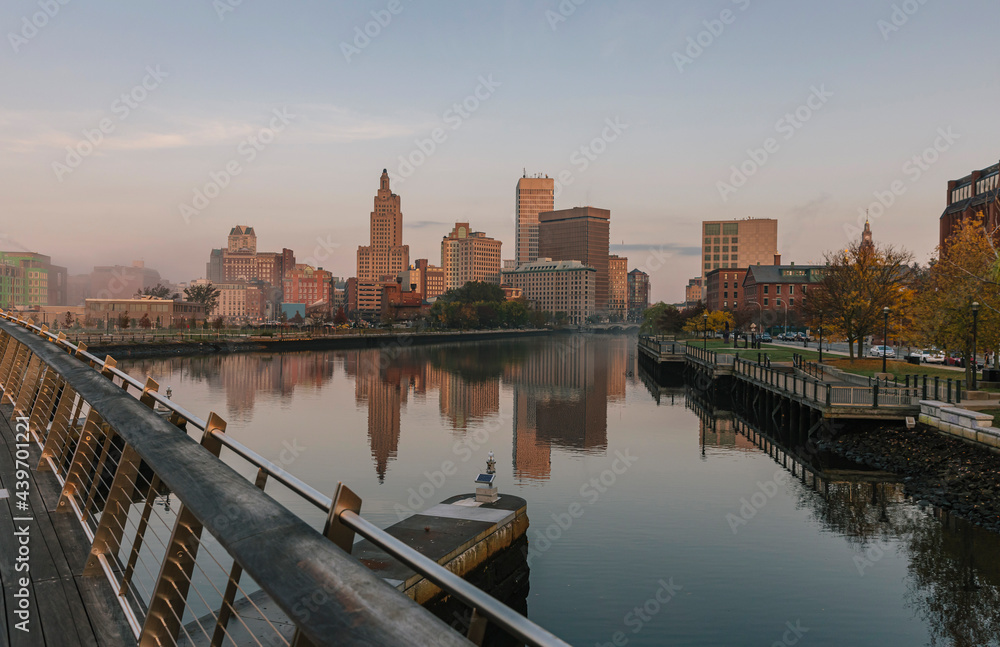 Sunrise in Providence, Rhode Island Sunrise in Providence, Rhode Island