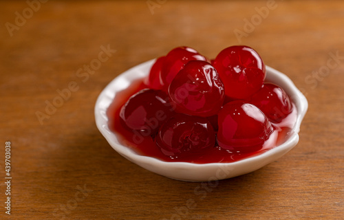 Bilde på lerret maraschino cherries
