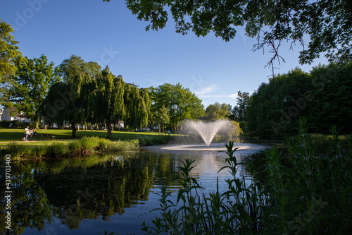fountain in the park