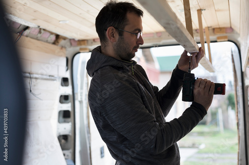 DIY Van Kitchen photo