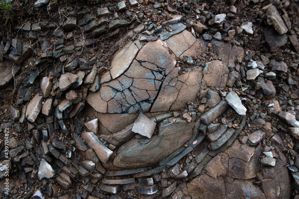 © Yakov Knyazev/Stocksy - cracked stone close-up © Yakov Knyazev/Stocksy - cracked stone close-up