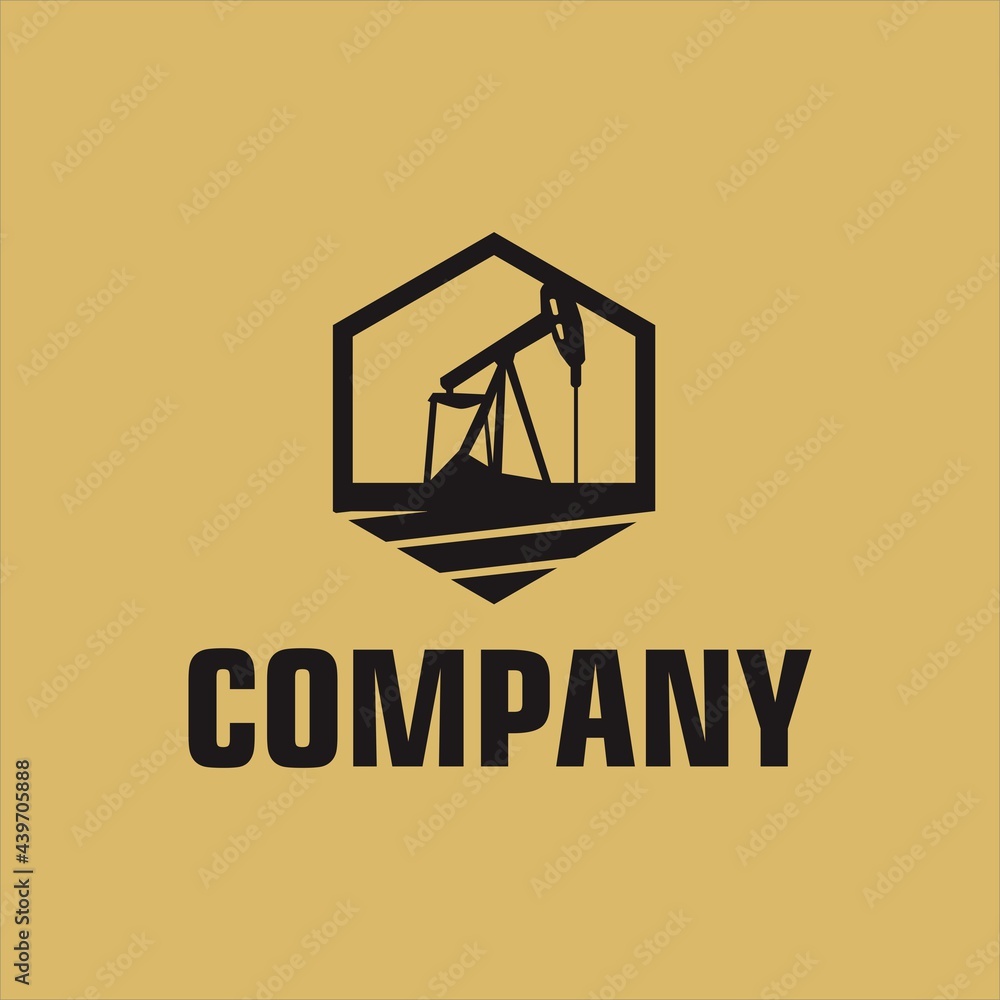 Oil and gas logo and text