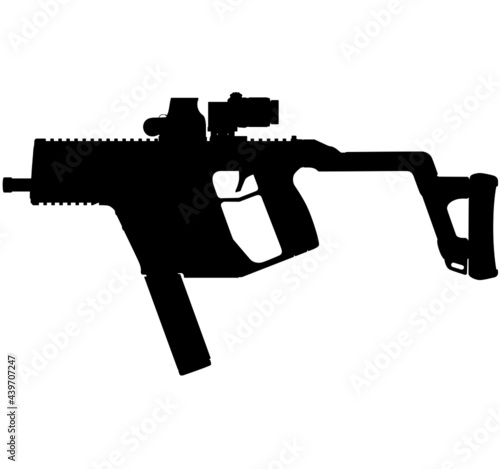 USA United States Army CRB Gen II Submachine gun caliber carbine United States Marine Corps and United States Armed Forces - Police fully automatic machine gun SMG Carbine