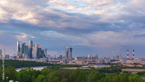Moscow City Skyline