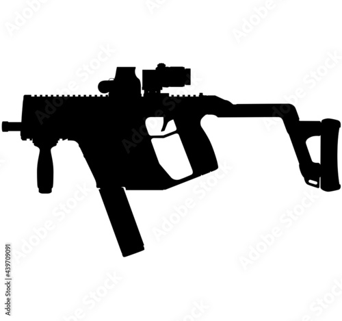 USA United States Army CRB Gen II Submachine gun caliber carbine United States Marine Corps and United States Armed Forces - Police fully automatic machine gun SMG Carbine