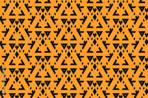 seamless pattern with triangles