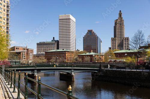 Downtown Providence Rhode Island Skyline