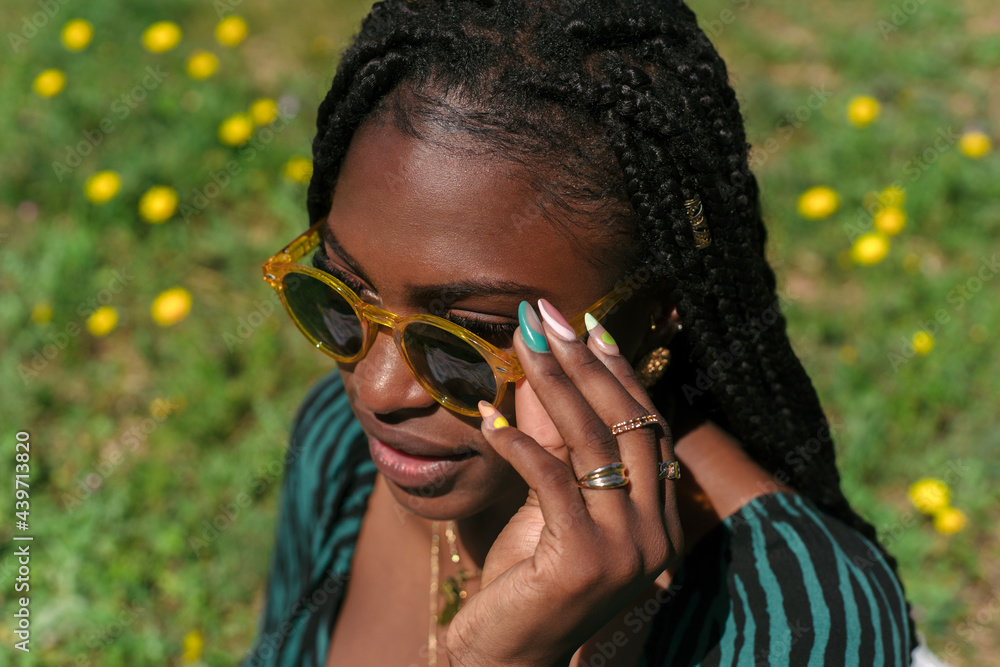 © Lucas Ottone/Stocksy - Spring nail art