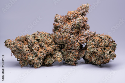 Cannabis Flower Macro - Strain: Fire OG