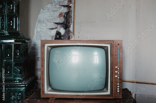 Retro television photo