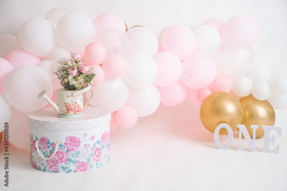one year girl birthday studio decorations one year girl birthday studio decorations