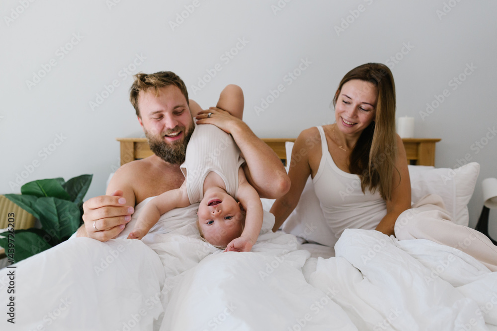 Family in the morning Family in the morning