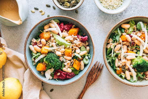 Spelt salad photo