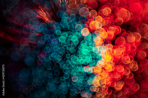 Explosion of colour and light photo