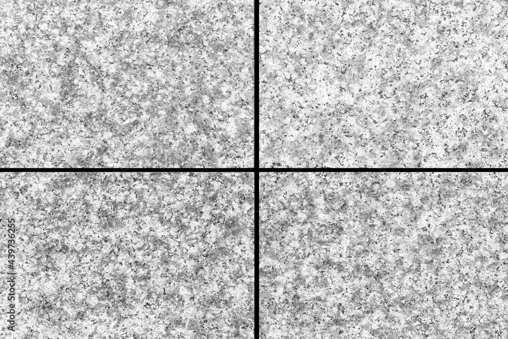 Fototapeta premium Polished Granite Floor Tiles white texture and background seamless