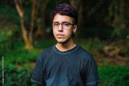 Transgender man portrait photo