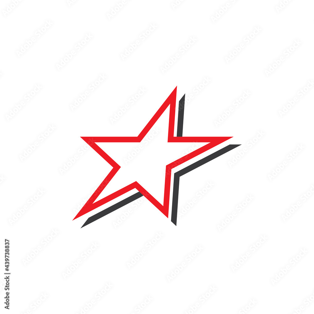 Star logo template. vector icon illustration Star logo template. vector icon illustration