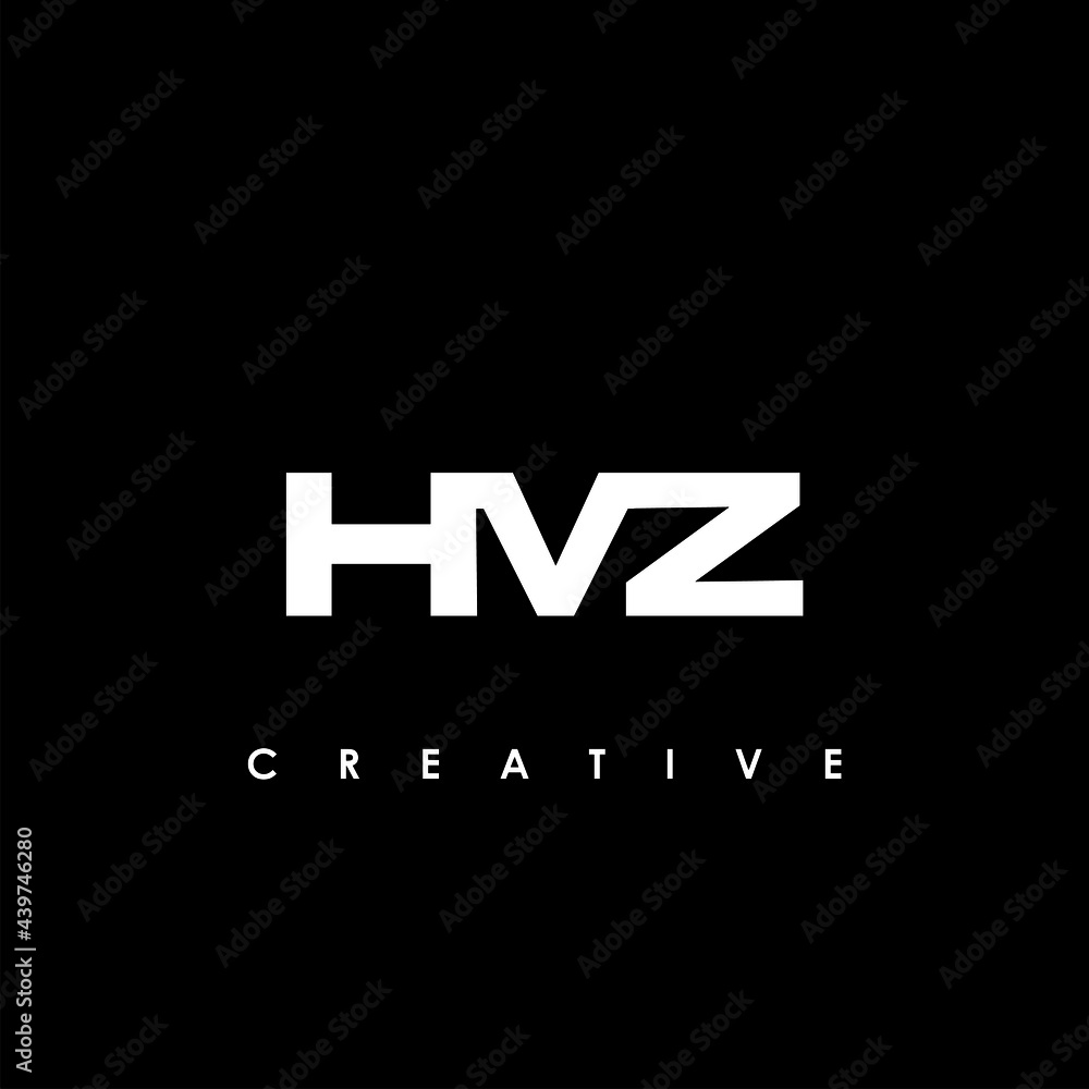 HMZ Letter Initial Logo Design Template Vector Illustration