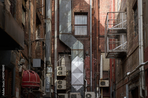 City back alley photo