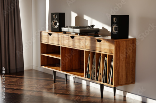 Home music stereo system photo