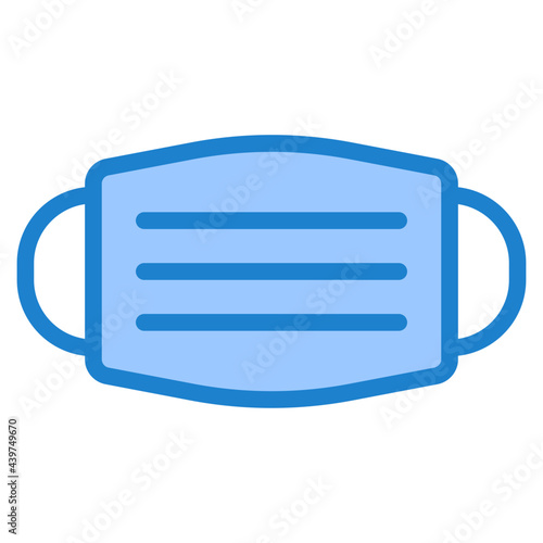 facemask blue style icon