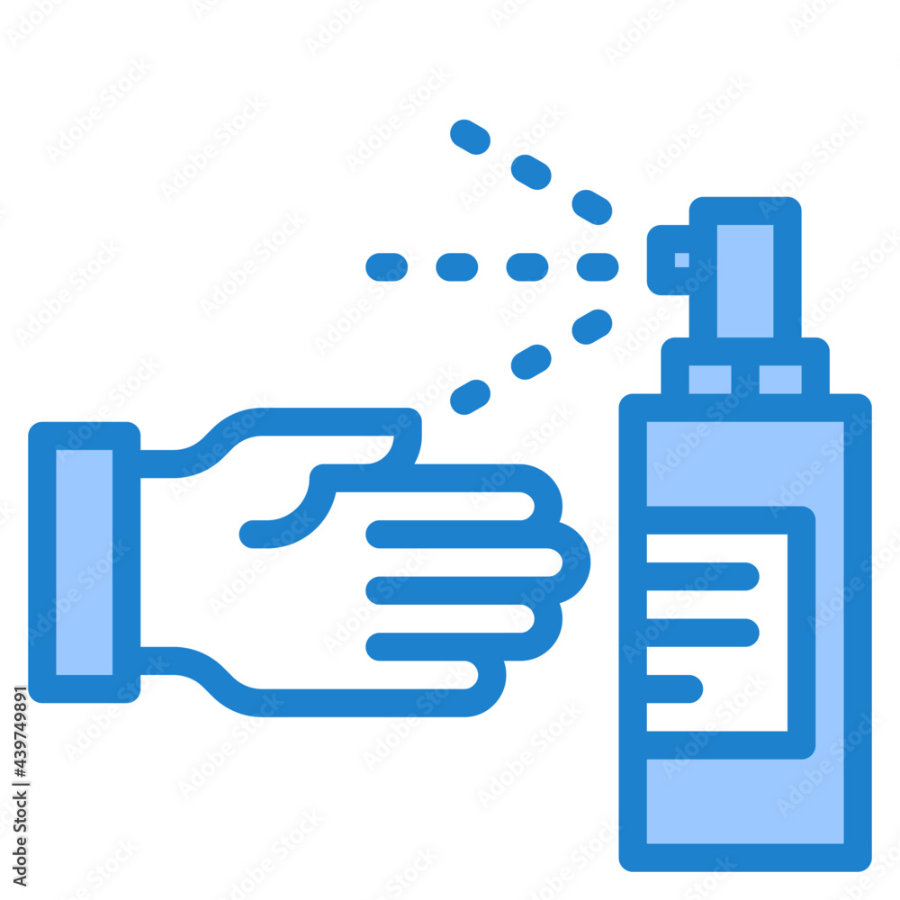 virus blue style icon virus blue style icon