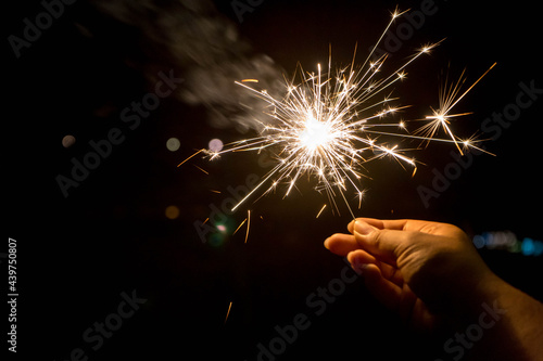 Photography Play Fireworks New Year's Eve