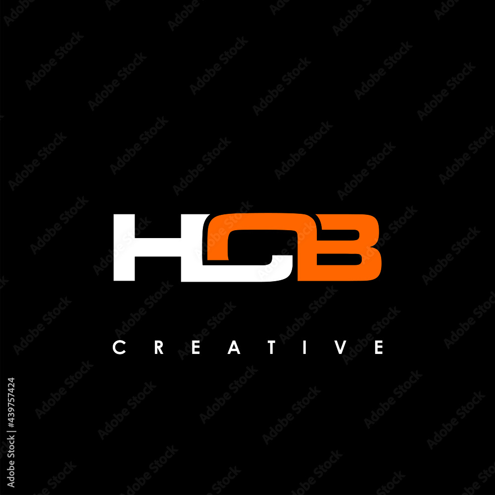 HCB Letter Initial Logo Design Template Vector Illustration HCB Letter Initial Logo Design Template Vector Illustration