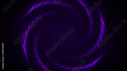 Ultraviolet retro neon laser hexagons abstract background