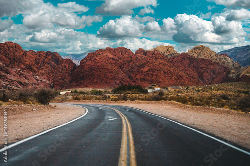road in the desert