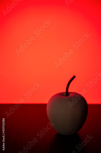 Apple In Red