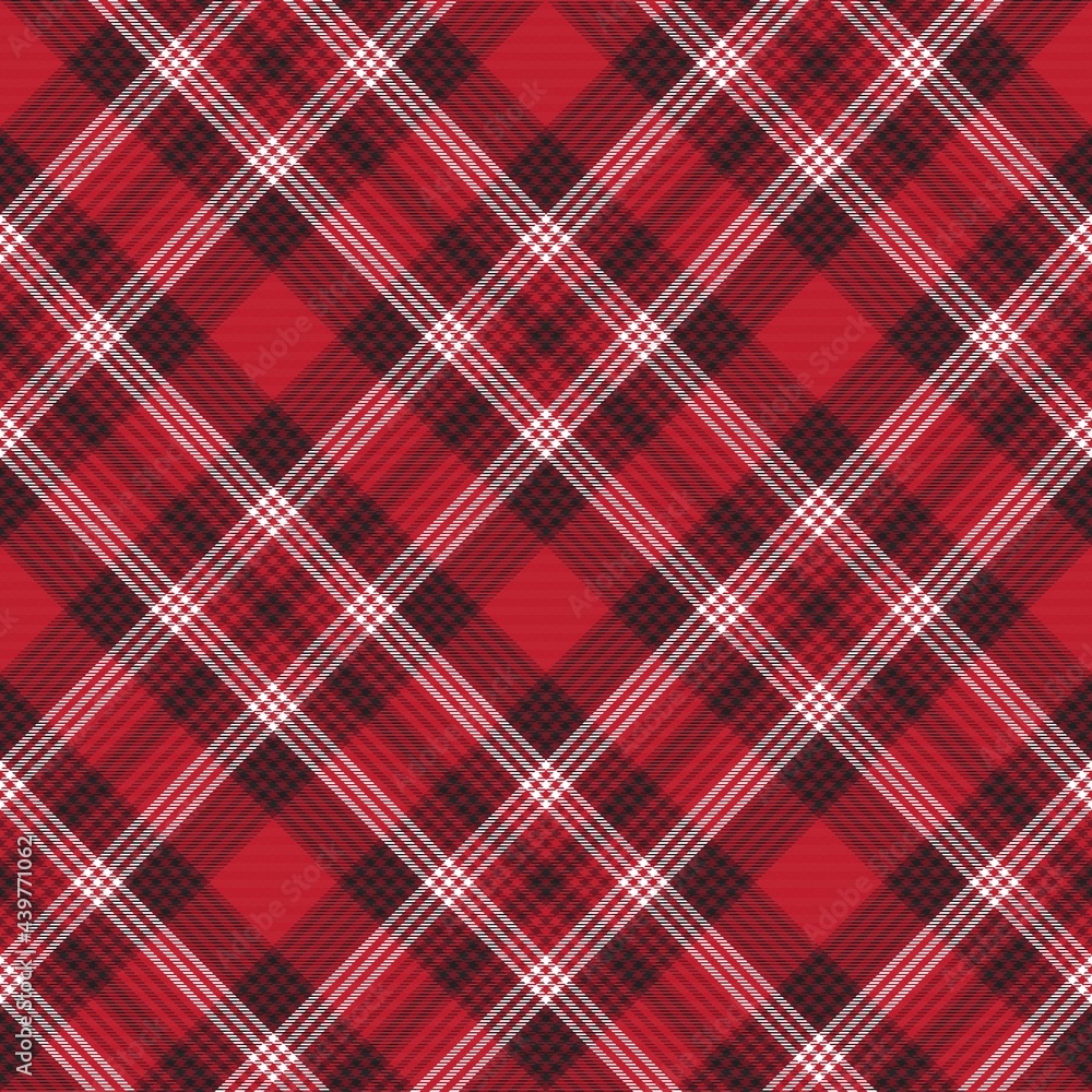 Red Chevron Plaid Tartan textured Seamless Pattern Design Red Chevron Plaid Tartan textured Seamless Pattern Design
